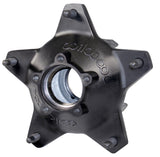 Wilwood hub starlite 55 std rear 1 ton bearing races black drilled stud
