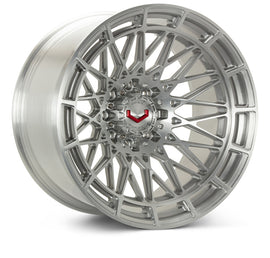Vossen LCX-03 24x14 - 8x180 - ET75 - Mega Deep - 124.3 - Brushed Gloss Clear Wheel