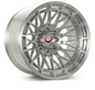 Vossen LCX-03 22x12 - 6x139.7 - ET44 - Ultra Deep - 78.1 - Brushed Gloss Clear Wheel