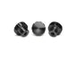WeatherTech Colored Billet Knobs - Black