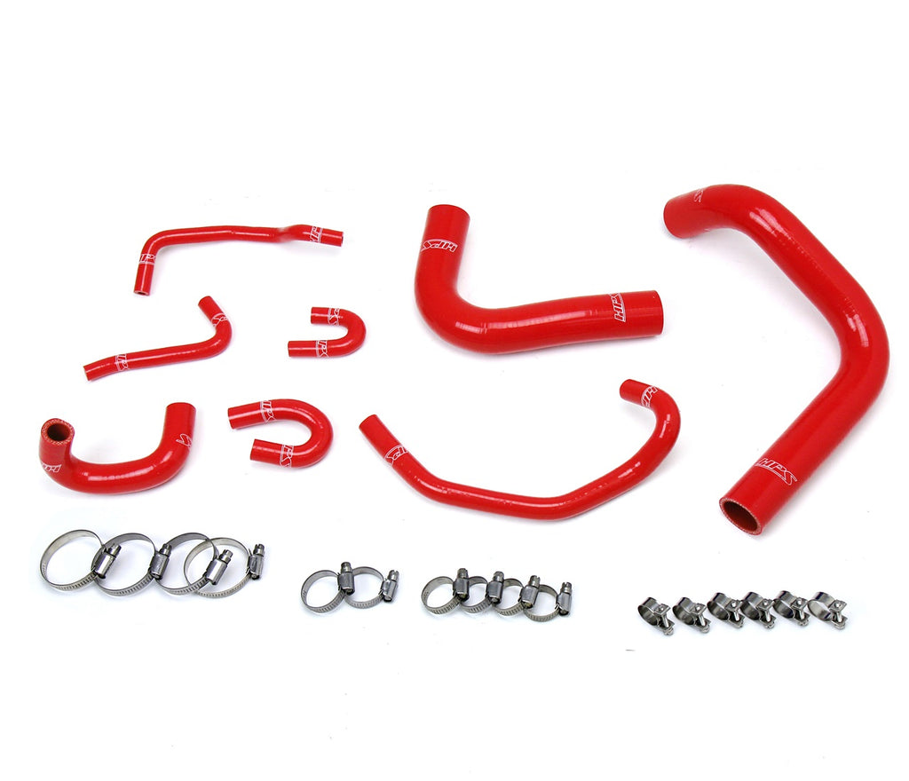 HPS Performance Silicone Hose Kit - Radiator Hose 57-1323R-RED