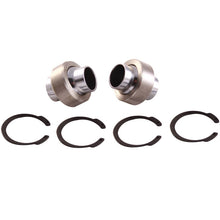 Load image into Gallery viewer, QA1 SIB-T Series Bearing Kit w/Snap Rings - .500in ID x .625in Wide - HT Chrome Plated S.S. w/PTFE