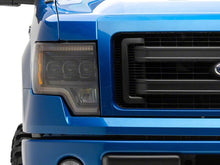Load image into Gallery viewer, Raxiom 09-14 Ford F-150 CXR Series LED Projector Headlights- Black Housing- Clear Lens