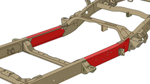 Load image into Gallery viewer, Rust Buster 1999-2006 Chevy &amp; GMC Trucks Center Rear Frame Repair Kit - Left