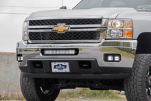 Load image into Gallery viewer, LED Light Kit | Fog Mount | 2" Black Pair | Amber DRL | Chevy Silverado 2500 HD/3500 HD (11-14)