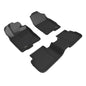 3D MAXpider 2022 Honda Civic Kagu 1st & 2nd - Black (No Rear USB Port)