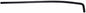 Gates 40inch L x 5/8in ID 90 Degree Molded Heater Hose 95-97 Ford Ranger 2.3L Heater To Sensor