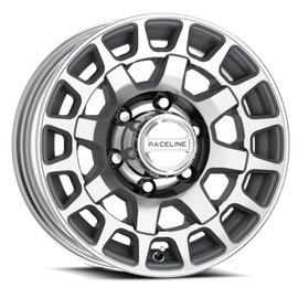 Raceline 873Mc Backcountry Trailer 16x6in / 8x6.5 BP / 0mm Offset / 4.9mm Bore - Machined
