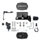 Wilwood MOPAR Compact Tandem M/C Kit w/ P-Valve 1in Bore - Black