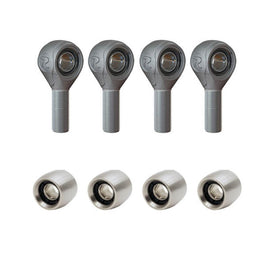 Ridetech Universal R-Joint 8-Pack (4 RH Threaded & 4 Weld-On R-Joints)