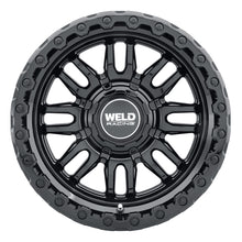 Load image into Gallery viewer, Weld Off-Road Swift 17x9in - 8x180 BP - ET-12 - 124.3mm CB - Gloss Black Wheel &amp; Ring
