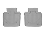 WeatherTech 2014+ Maserati Quattroporte Rear FloorLiner - Grey (fits Models w/ 2 Zone Climate Cntrl)