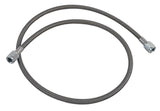 McLeod Steel Braided Qwik Disconnects Line 5in - Female To 90 Degree An4