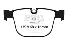 Load image into Gallery viewer, EBC 11-12 BMW 1M Coupe 3.0 Twin Turbo Greenstuff Rear Brake Pads