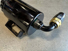 Load image into Gallery viewer, GReddy AN12 STRAIGHT ORB MALE BLACK/GOLD ANODIZED