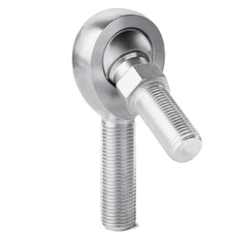 QA1 X Series Endura Rod End - Male/Left Hand - .4375in Bore x 1/2-20 w/Stud - Alloy Steel