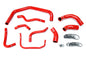 HPS Performance Silicone Hose Kit - Heater Hose 57-1728-RED