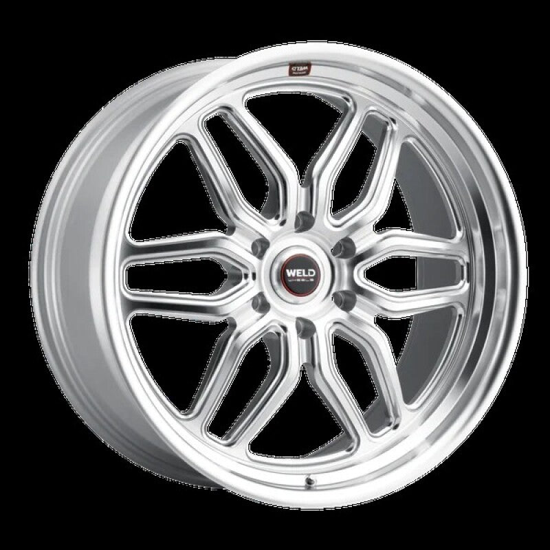 Weld Racing 22x9.5 Laguna 6 6x135 ET25 BS6.23 Gloss Silver Machine 87.1