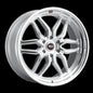 Weld Racing 22x9.5 Laguna 6 6x135 ET25 BS6.23 Gloss Silver Machine 87.1