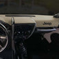 Covercraft 11-14 Jeep Wrangler (JK) w/ Light Sensor Limited Edition Custom Dash Cover w Jeep Logo