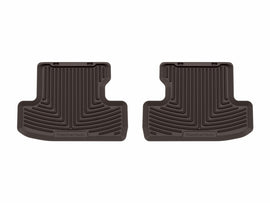 WeatherTech 21-23 Ford Mustand Mach 1 2nd Row Rear All-Weather Floor Mats - Cocoa