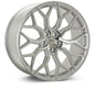 Vossen HF-2 24X10 / 5X120 / ET32 / Deep Face / 72.56 - Silver Polished Wheel