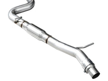 Load image into Gallery viewer, AWE MK8 Volkswagen Golf R 3in Track Edition Quad Exhaust - Diamond Black Tips