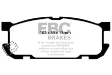 Load image into Gallery viewer, EBC 01-03 Mazda Miata MX5 1.8 (Sports Suspension) Greenstuff Rear Brake Pads