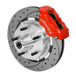 Wilwood kit front PINTO/MUSTANG ii 74-78 FDLI 5X5.00 hub 12.19 rotor SRP red