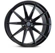 Load image into Gallery viewer, Vossen HFX-2 19x8.5 - 5x112 - ET30 - Flat Face - 66.5 - Gloss Black Wheel