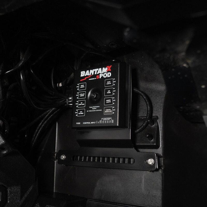 sPOD 2022+ Polaris RZR Pro R BantamX Switch Panel Kit - Green