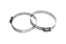 Load image into Gallery viewer, HPS Stainless Steel Worm Gear Liner Clamp Size 72 2pc Pack 4-1/8" - 5" (105mm-127mm)