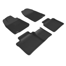 Load image into Gallery viewer, 3D MAXpider 2007-2012 Lexus ES Kagu 1st &amp; 2nd Row Floormats - Black