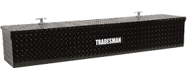 Tradesman Aluminum Flush Mount Truck Tool Box (70in.) - Black