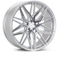 Vossen HF-7 22x9.5 - 5x108 - ET32 - Deep Face - 63.4 - Silver Polished Wheel