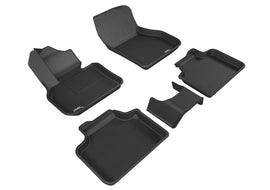 3D MAXpider 2017-2019 Mini Countryman Kagu 1st & 2nd Row Floormats - Black