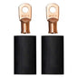 Moroso 5/16in Dia Stud 2 GA Wire Crimp/Solder Battery Cable Terminal Kit (2 Pack)