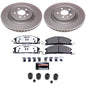 Power Stop 13-19 Ford Explorer Front Z36 Coated Truck & Tow Brake Kit
