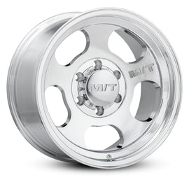 Mickey Thompson Canyon Polished Wheel - 16X8 5X4.5 BP 4.5in BS 0 Offset 78.1mm Bore - 274625