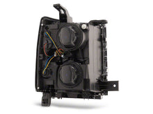 Load image into Gallery viewer, Raxiom 14-15 Chevrolet Silverado 1500 OE Projector Headlights/Chrome Trim- Black- Clear Lens