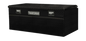 Tradesman Aluminum Flush Mount Truck Tool Box Full/Wide (60in.) - Black