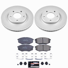 Load image into Gallery viewer, Power Stop 10-11 Hyundai Tucson Front Z23 Coated Brake Kit
