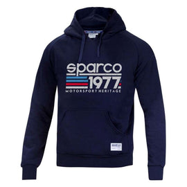 Sparco Hoodie 1977 MED Navy