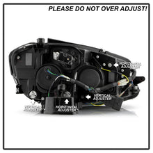 Load image into Gallery viewer, Spyder 18-21 VW Golf Halogen Model Only High-Power LED Headlights - Black (PRO-YD-VG17HALAP-SBGR-BK)