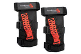 Fishbone Offroad Paracord Grab Handles w/Three Straps Red
