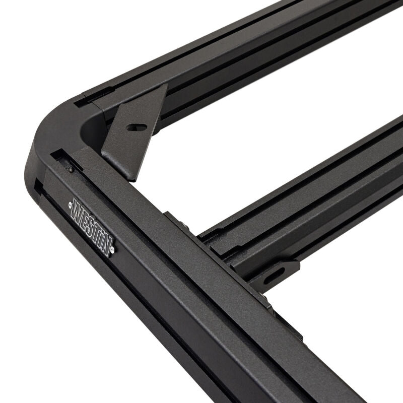 Westin EXP Roof Rack for Full Size EXP Truck Cap (RACK ONLY - NO CAP) 50x58in. - Tex. Blk
