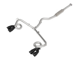 aFe Subaru WRX/STi 15-21 H4-2.0/2.5L Takeda 3in to 2-1/2in Stainless Cat-Back Exhst w/ Black Tip