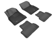 Load image into Gallery viewer, 3D MAXpider 2011-2015 Chevrolet Cruze/Cruze Limited Kagu 1st &amp; 2nd Row Floormats - Black