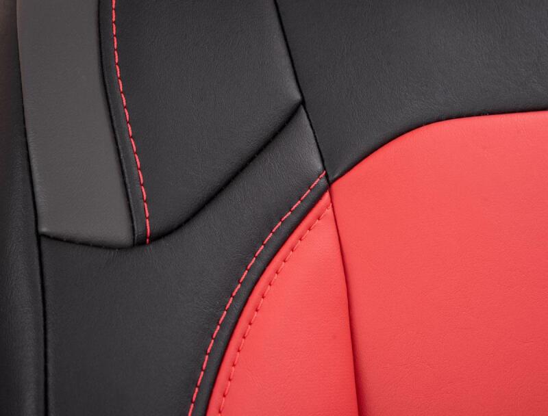 PRP Jeep Wrangler JL Front Seat Covers - 2 door- with Molle Back (Pair) - Black/Purple