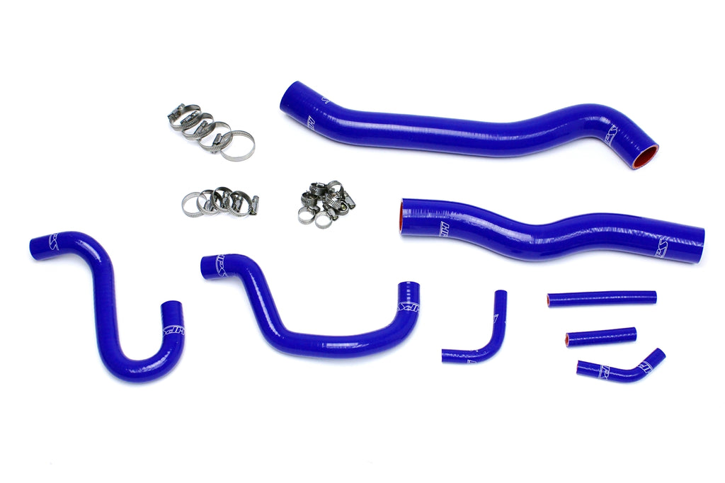 HPS Performance Silicone Hose Kit - Radiator and Heater Hose 57-1518-BLUE